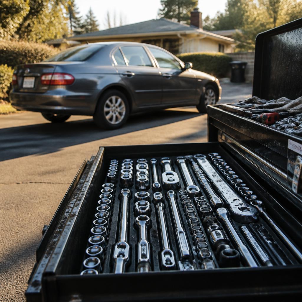 Mobile mechanic toolset and diagnostic equipment